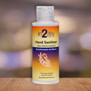 in2itiv® Topical Hand Sanitizer 2 OZ – Available In Both Liquid And Gel